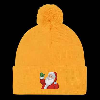 Santa Pom-Pom Beanie | Cindi Book LLC